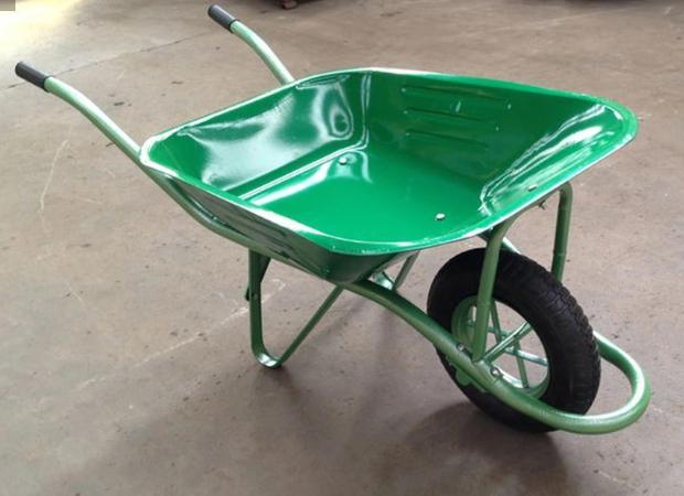 Macchine utensili del giardino di certificazione del CE 0.6mm carriola di ruota d'acciaio da 5 pi3 3