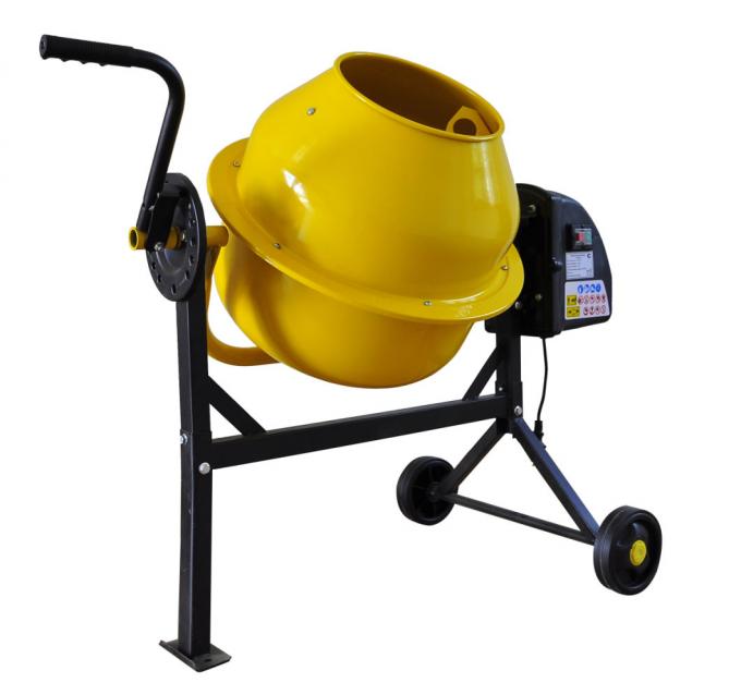 miscelatore di cemento elettrico della carriola di ruota della macchina 140L della betoniera 500W 0
