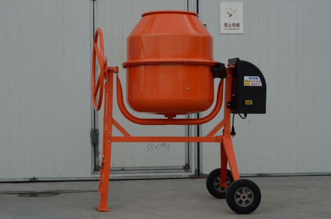 miscelatore di cemento elettrico della carriola di ruota della macchina 140L della betoniera 500W 1