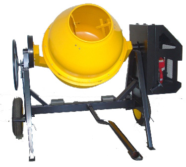 Betoniera automatica della macchina 500l della betoniera del gas con Mini Pump 0