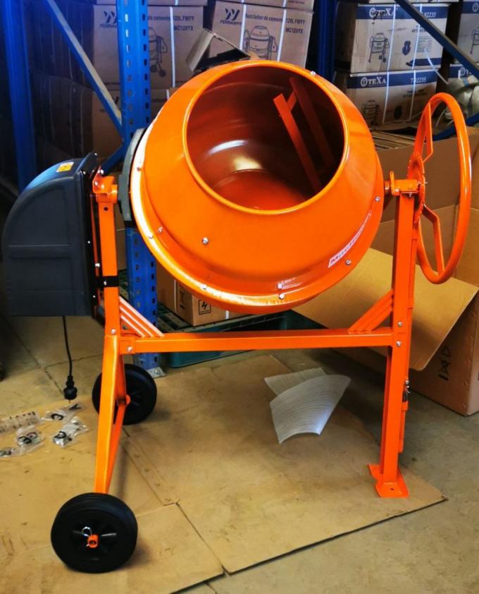Macchina bagnata 6.5HP della betoniera del cemento della costruzione semisecca 1