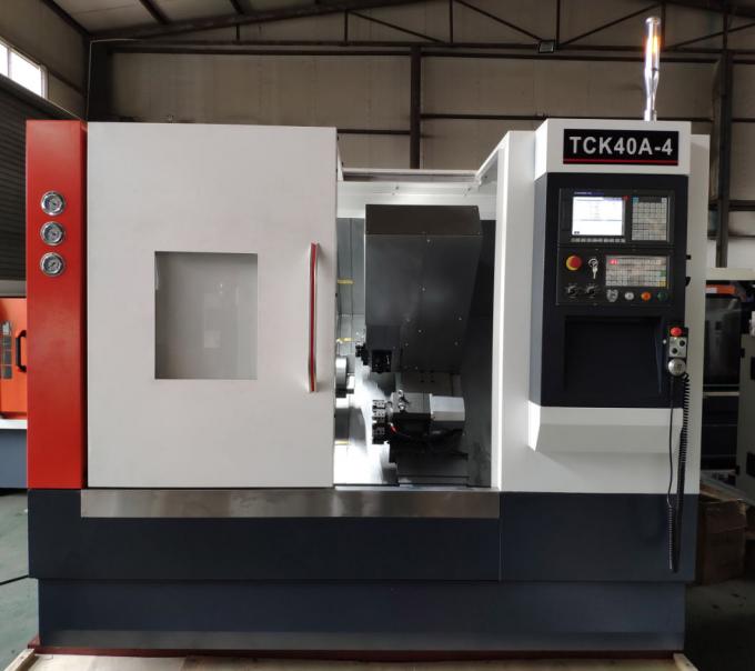 Macchina automatica del tornio di fresatura di precisione del tornio del metallo di CNC di iso 9001 2