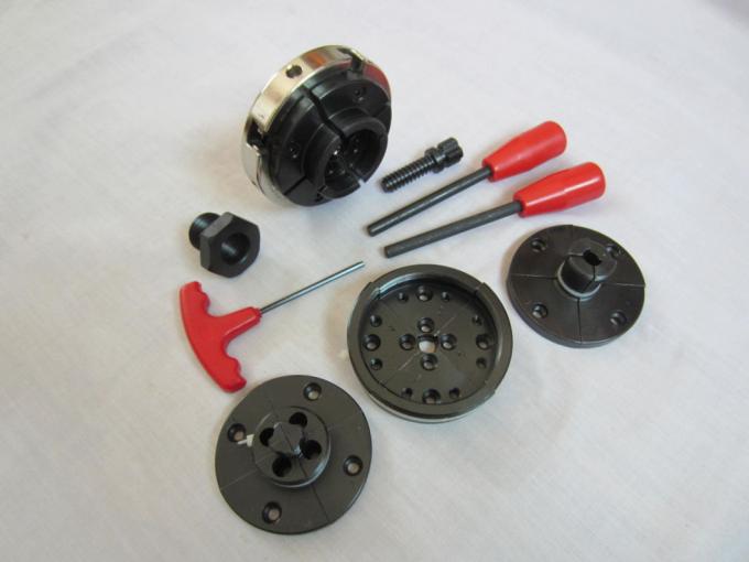 4 set di strumenti di legno del tornio della mandibola lavorano il tornio al tornio di legno Chuck Set degli accessori 0