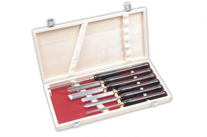 set di strumenti di legno del tornio di 170mm 0