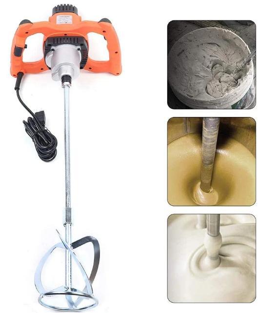 60HZ Electric Power foggia il CE velocemente che fa pagare il miscelatore portatile di miscelazione della pittura 1