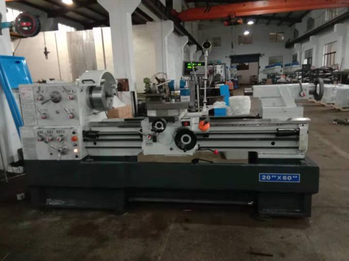 Tornio doppio del banco del metallo della struttura del tornio 230V del metallo di CNC C6241 1