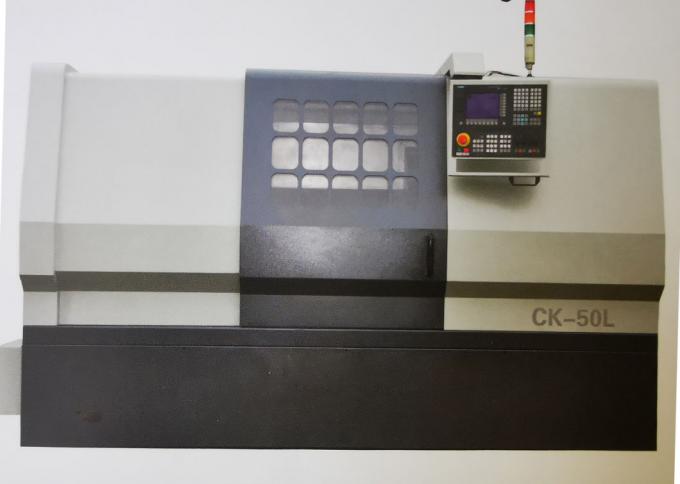 Tornio elettrico di CNC di alta precisione del tornio Mt6 del metallo di CNC con il sistema di controllo di programma 2