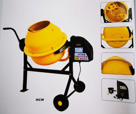 Betoniera portatile elettrica della macchina 140L della betoniera di DIY