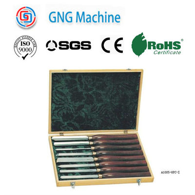 Macchina di giro del tornio della perforazione del tornio dei set di strumenti di estremità di legno di legno piano dello scalpello