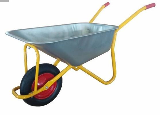Macchine utensili del giardino di certificazione del CE 0.6mm carriola di ruota d'acciaio da 5 pi3
