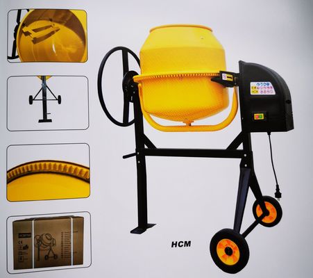 Betoniera portatile elettrica della macchina 140L della betoniera di DIY