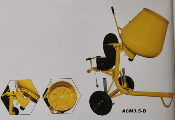 Miscelatore di cemento del motore a gas di Mini Concrete Mixer Machine Roll del certificato del CE