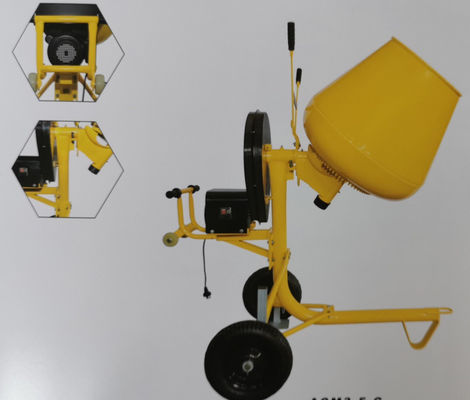 Miscelatore di cemento del motore a gas di Mini Concrete Mixer Machine Roll del certificato del CE