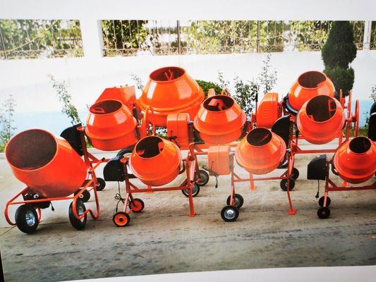 Miscelatore di cemento del motore a gas di Mini Concrete Mixer Machine Roll del certificato del CE