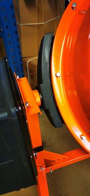 Betoniera gialla della costruzione di colore ISO9001 Mini Concrete Mixer