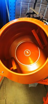 Betoniera gialla della costruzione di colore ISO9001 Mini Concrete Mixer