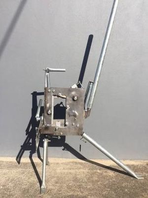Le macchine utensili di costruzione del giardino passano la tagliatrice del mattone di spinta 45kg