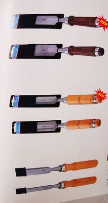 il legno 60crv che scolpisce lo scalpello ha messo il materiale di legno della maniglia di 140mm