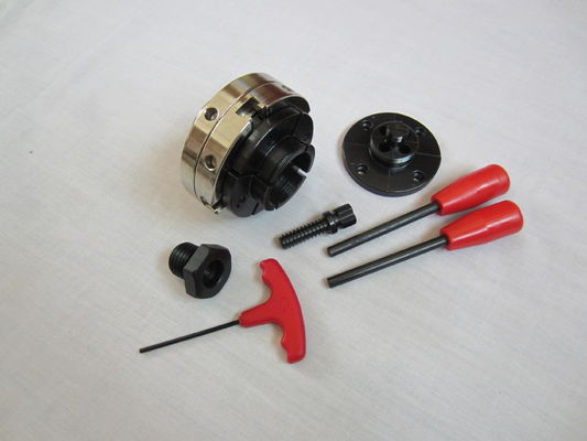 4 set di strumenti di legno del tornio della mandibola lavorano il tornio al tornio di legno Chuck Set degli accessori