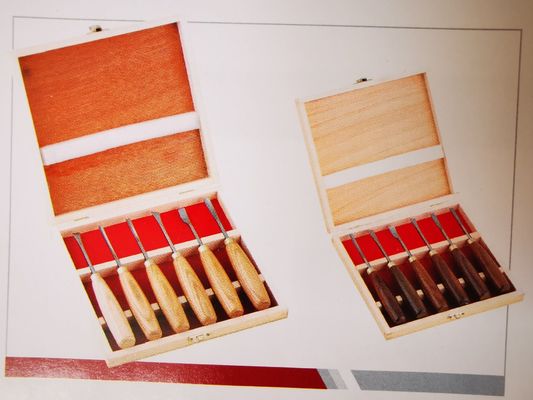 SGS di legno materiale dei set di strumenti del tornio della maniglia di legno che scolpisce scalpello