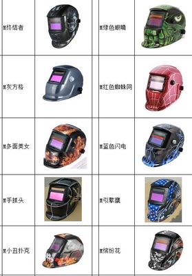 Casco della saldatura della maschera di Printed Solar Protective dell'elettricista