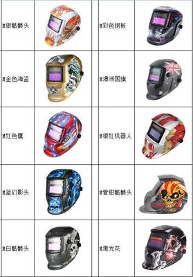 Casco della saldatura della maschera di Printed Solar Protective dell'elettricista