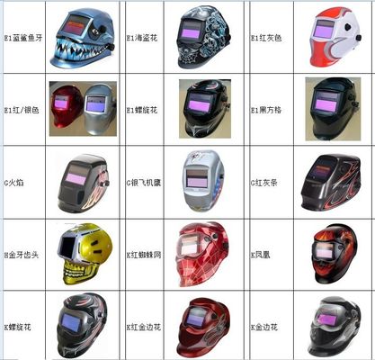 Casco della saldatura della maschera di Printed Solar Protective dell'elettricista