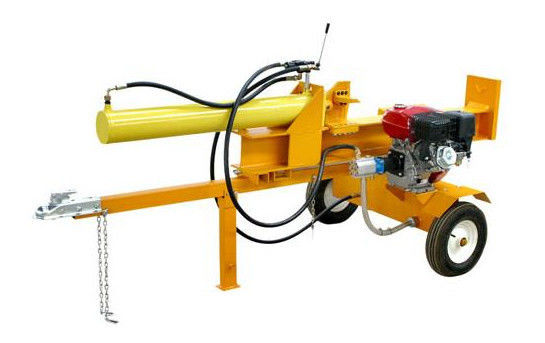 Separatore verticale del ceppo di 38 Ton Gasoline Wood Chipper Hydraulic