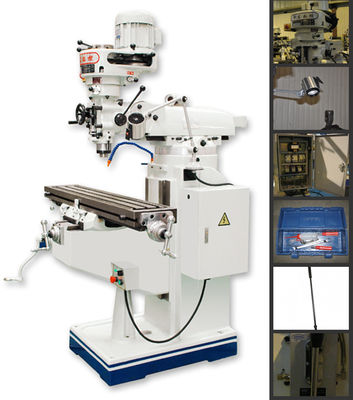 Fresatrice elettrica resistente universale di alta precisione della fresatrice di X6235D