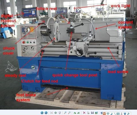 Stato superiore del tornio 1000mm del metallo del banco meccanico di precisione nuovo