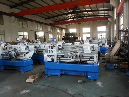 Tornio doppio del banco del metallo della struttura del tornio 230V del metallo di CNC C6241