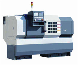 Iso orizzontale 9001 Hardway del tornio per metalli di CNC del letto piano 400mm